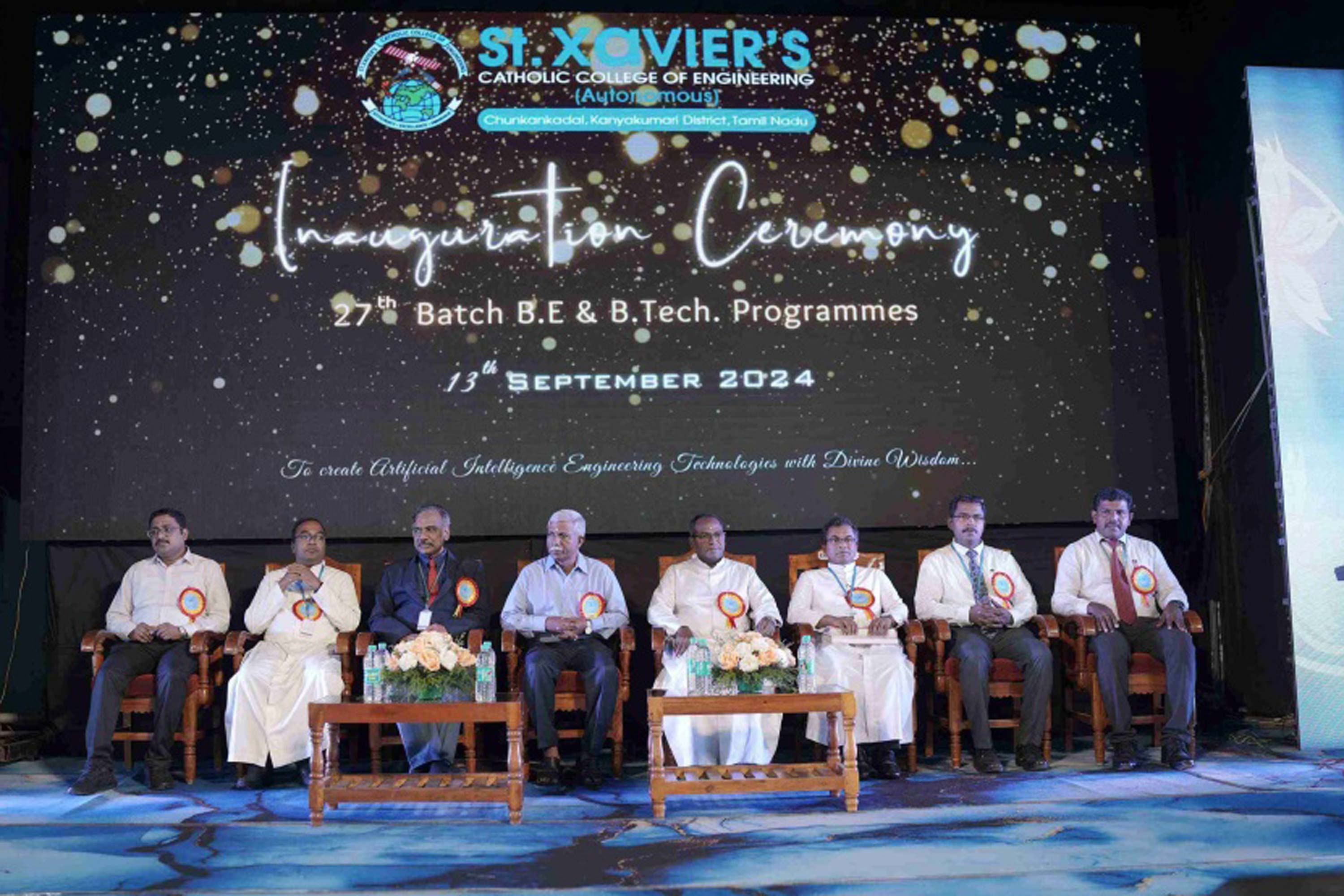 First Year Inauguration