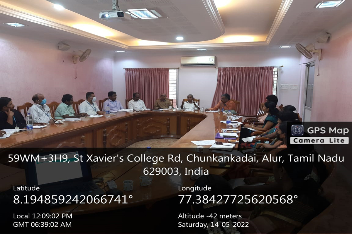 IQAC Meeting on 14-05-2022