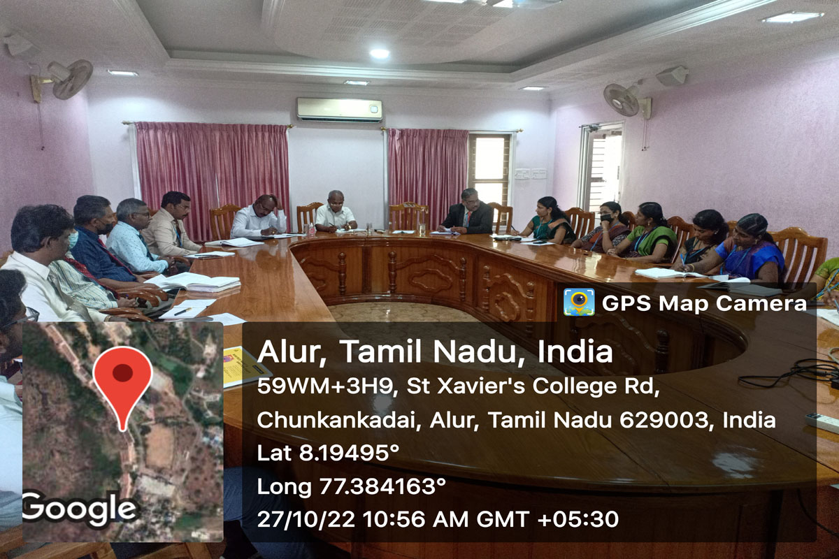 IQAC Meeting on 27-10-2022