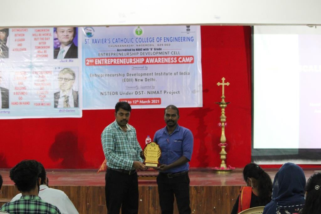 Greeting Resource Person