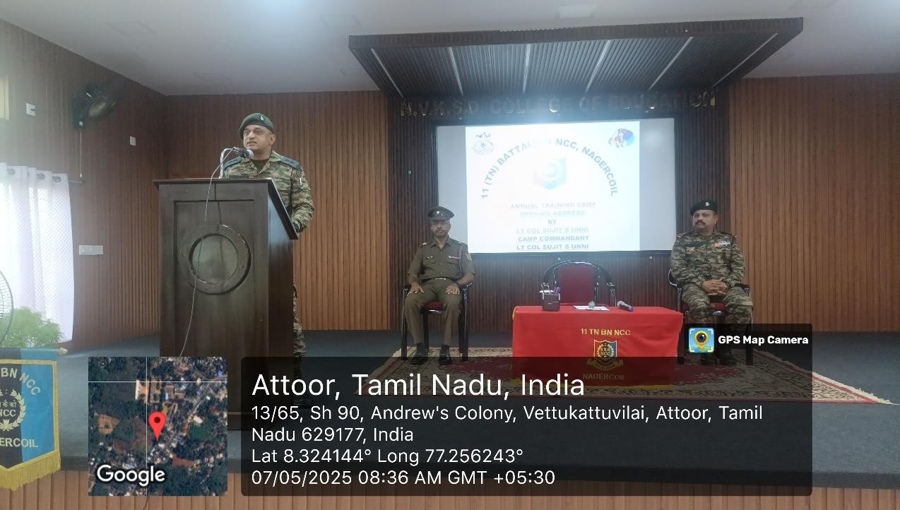 Cadets Performing Pyramid